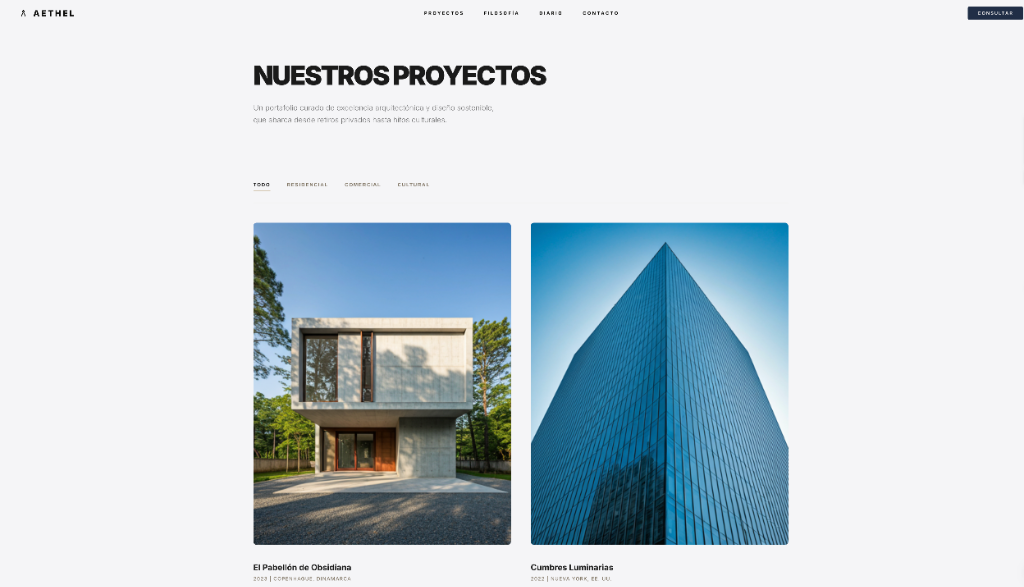 Portafolio interactivo optimizado para cerrar reuniones B2B